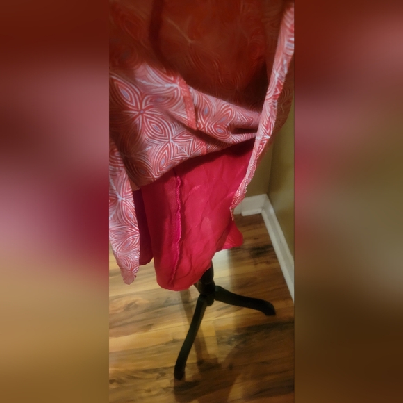 Forever 21 Red Geometric Sleeveless Mini Dress, Size Medium - Picture 6 of 7